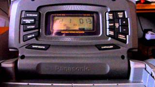 Panasonic RXED707 cobra top boombox [upl. by Dihaz]