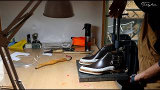 Making HANDMADE Double Monk Strap Boots [upl. by Ulani985]