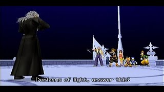 Kingdom Hearts II PS2 Walkthrough Part 81 Xemnas Boss Fight [upl. by Eidurt]