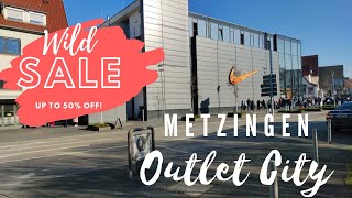 Outletcity Metzingen All Brands Shopping Center in Baden Württemberg Germany [upl. by Fayette16]