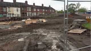 Keepmoat homes  Chatterley heights Fegg Hayes Stoke 2012 [upl. by Autry]