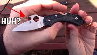 Spyderco Dragonfly Wave  Why 🤔🤔 [upl. by Boarer]