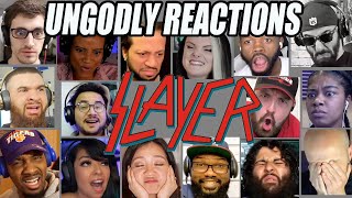 The Best Reactions To Slayer quotRaining Bloodquot [upl. by Airres153]