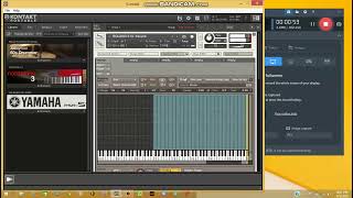 Portamento Kontakt settings [upl. by Nirehs]