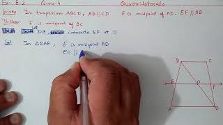 Chapter8 Ex82 Q4 Quadrilaterals  Ncert Maths Class 9  Cbse [upl. by Cr]