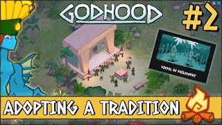 Godhood Lets Play 2  Developing Our Religion [upl. by Avirt]