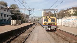 Ac local entering Churchgate station to start its next duty [upl. by Arutak325]