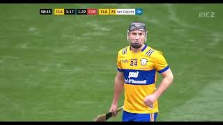 UNREAL CONOR CLEARY CATCH IN A CROWD OF PLAYERS  CLARE V CORK  2024 ALL IRELAND HURLING FINAL [upl. by Agon215]