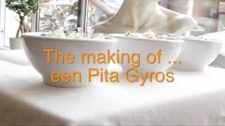 Giros The making of  een Pita Gyros [upl. by Theresita]