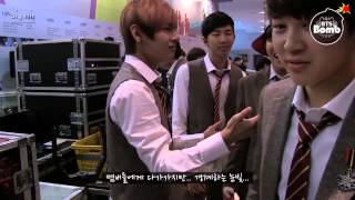 BANGTAN BOMB V is doing weird dance  BTS 방탄소년단 [upl. by Gaul]