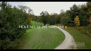 Hole 12 Overview by Head Golf Pro  Duntroon Highlands [upl. by Odo59]