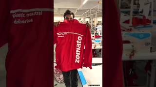 Zomato Tshirt kaise banti hai😱।  making shortsvideo [upl. by Arne]