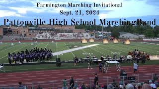 20240921 •Pattonville High School Marching Band •Farmington Marching Invitational [upl. by Noraa]