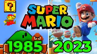 Evolution of Super Mario 19852023 [upl. by Ernaldus]