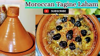 Moroccan Tagine Laham with Raisins and Onions [upl. by Suisyola]