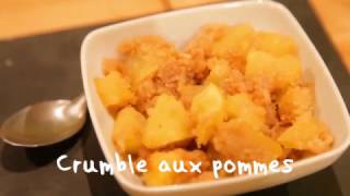 Crumble aux pommes par Alice du blog Au vert avec Lili [upl. by Ophelie]