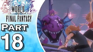 Lets Play World of Final Fantasy  PS4  Gameplay  Walkthrough Part 18  Syldra amp Faris [upl. by Fadil]