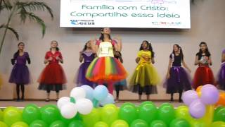 Coreografia da EBF 2013  Templo central igreja mãe em Belém Pa HD [upl. by Rehpotsrik]