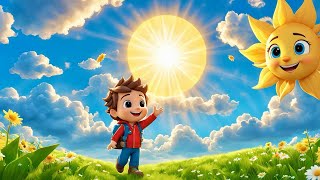 Rain Rain Go Away  Fun Action Song for Kids  Nursery Rhymes amp Kids Songs [upl. by Palladin]