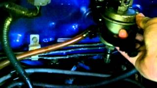 Honda HRV Fuel Petrol Filter Change  Replace also CRV Civic HRV Sport [upl. by Yelsek]