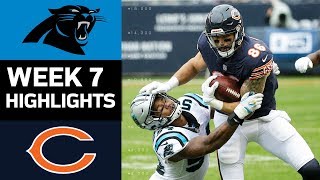 Panthers vs Bears  NFL Week 7 Game Highlights [upl. by Carlita551]