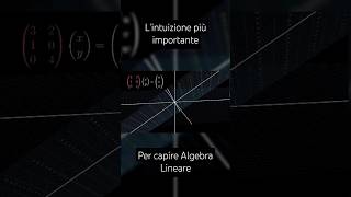 Il salto concettuale che ti serve per capire Algebra Lineare [upl. by Seamus]