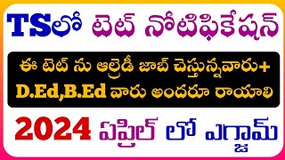 TS TET 2024ts tetTelangana tet 2024ts tet notification detailsts tet classes previous papertet [upl. by Berne171]