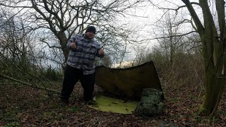 Bug Out Training  Testing Out my Kit and Setting Up Camp Thanks for a Thousand Subscribers [upl. by Ahsuatan]