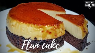 Steamed Flan Cake Recipe without oven  Caramel Pudding  Steamed fluffiest Chocolate Cake [upl. by Snilloc]