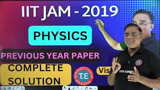 IIT JAM PHYSICS 2019COMPLETE SOLUTION [upl. by Arlin332]