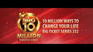 The Big 10 Million Series 232 Live Draw [upl. by Ree]