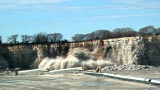 Limestone Quarry Blast [upl. by Vasyuta]