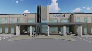 Hospital Conceptual Design Animation [upl. by Alemahs]