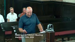 Hibbing City Council 09182024 [upl. by Graubert]