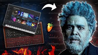 Making The Weeknd type beat  FL Studio Cookup [upl. by Rratsal353]