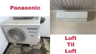 Panasonic luft til luft [upl. by Ecila]