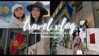 Vizesiz Karadağ amp Bosna Hersek  Travel Vlog [upl. by Rez]