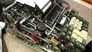 Friden 1217 mechanical calculator [upl. by Yhtak]