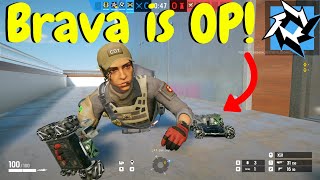 Brava is the Next OP Operator in Rainbow Six Siege Commanding Force Gameplay [upl. by Tabor]