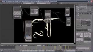 Blender Tutorial Light Writing Text Effect [upl. by Wiley]
