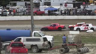 Street Stock BFeature 3 at Mid Michigan Raceway Park Michigan on 09282024 [upl. by Eleumas]