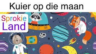 🌖 🐻Kuier op die maan  dierestories  luisterstories  kleuterstories  ruimte storie [upl. by Cummins]