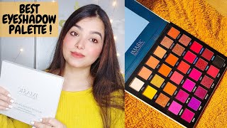 Best Affordable Eyeshadow Palette In India  Review of IMAGIC GALAXY SHINE EYESHADOW PALETTE [upl. by Umont424]