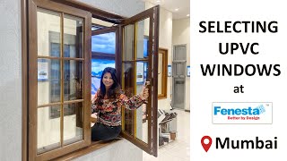 UPVC windows designs with grill  Fenesta UPVC windows amp Doors 3bhk home interior design Row House [upl. by Viv]