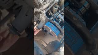 Timing belt install [upl. by Nesnaj]