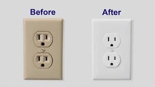 Outlet Cover  A quick color change hack [upl. by Nnylasor]