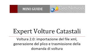 Voltura 20 importazione del file xml generazione del plico e trasmissione della voltura [upl. by Rasec]