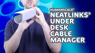 Humanscale® NeatLinks™ Under Desk Cable Manager [upl. by Havard438]