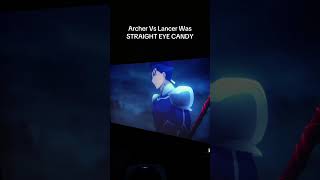 Fate Stay Night Unlimited Blade Works Archer Vs Lancer anime fatestaynight [upl. by Elwaine]