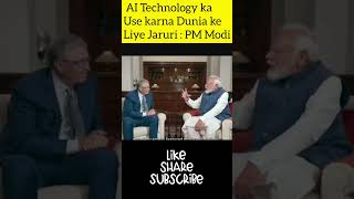 PM Modi Bill Gates G20 Taxi Driver AI G20 app  PM Modis exclusive interaction with Bill Gates [upl. by Yesak80]